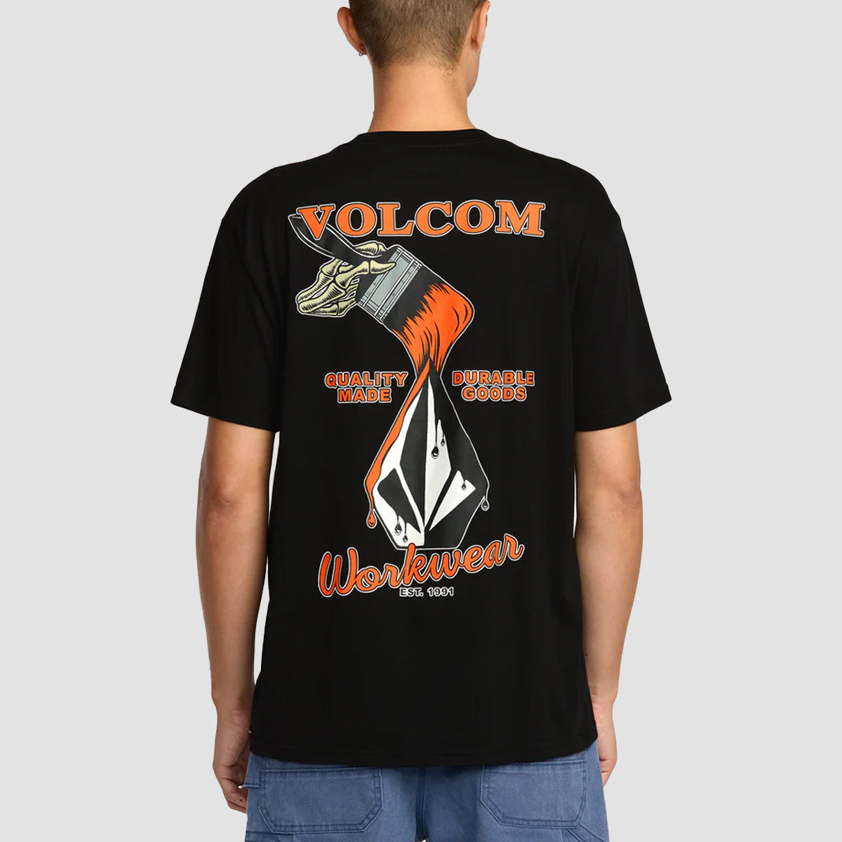 Volcom Enamel T-Shirt Black