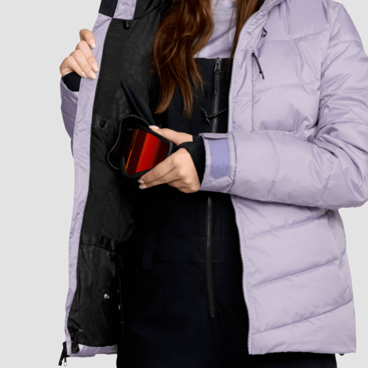 Volcom Estes Puff 10K Snow Jacket Lavender Aura - Womens