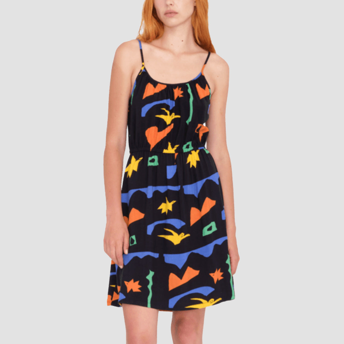 Volcom FA Arthur Longo Cami Dress Black - Womens