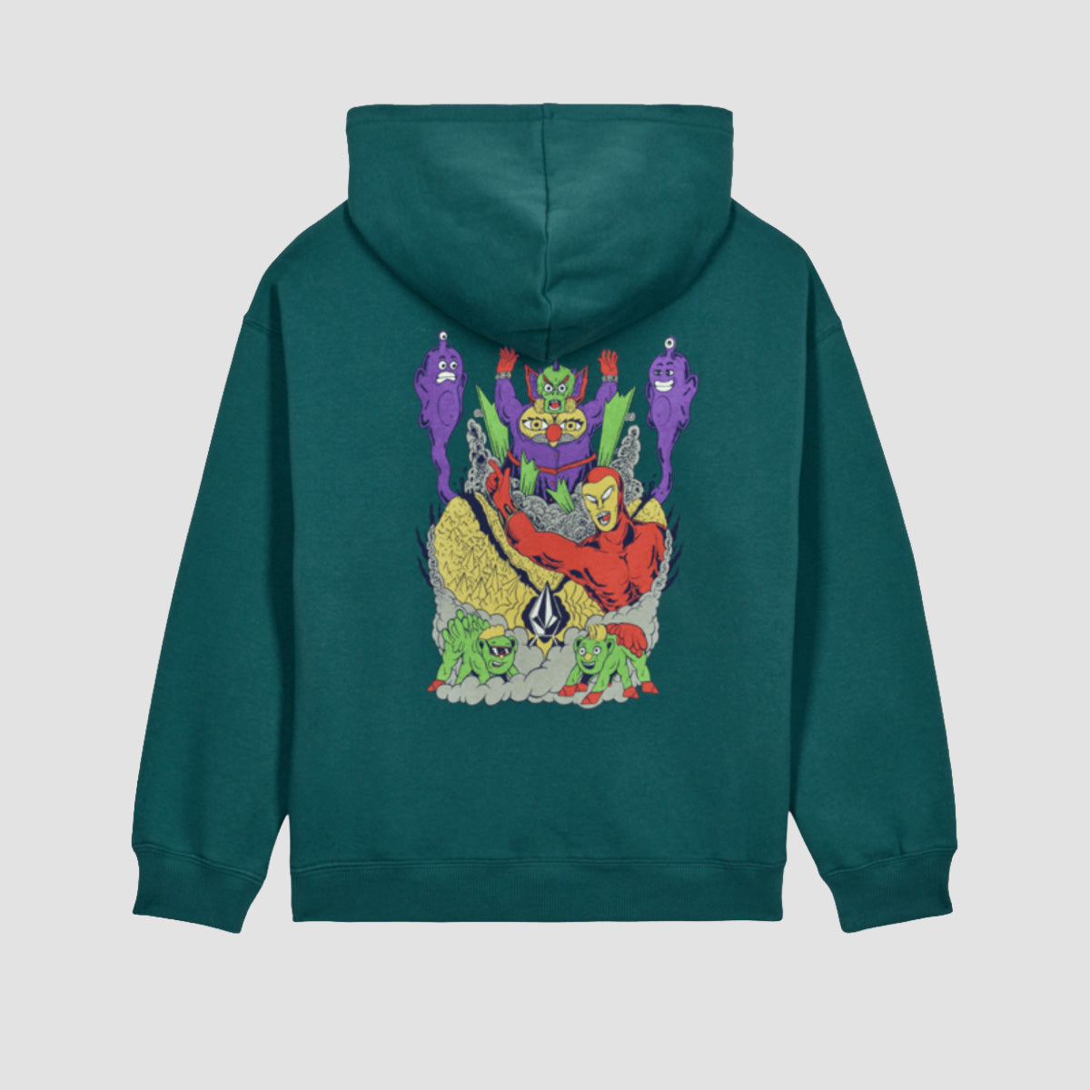Volcom FA Ben Sanaire Pullover Hoodie Rifle Green - Kids