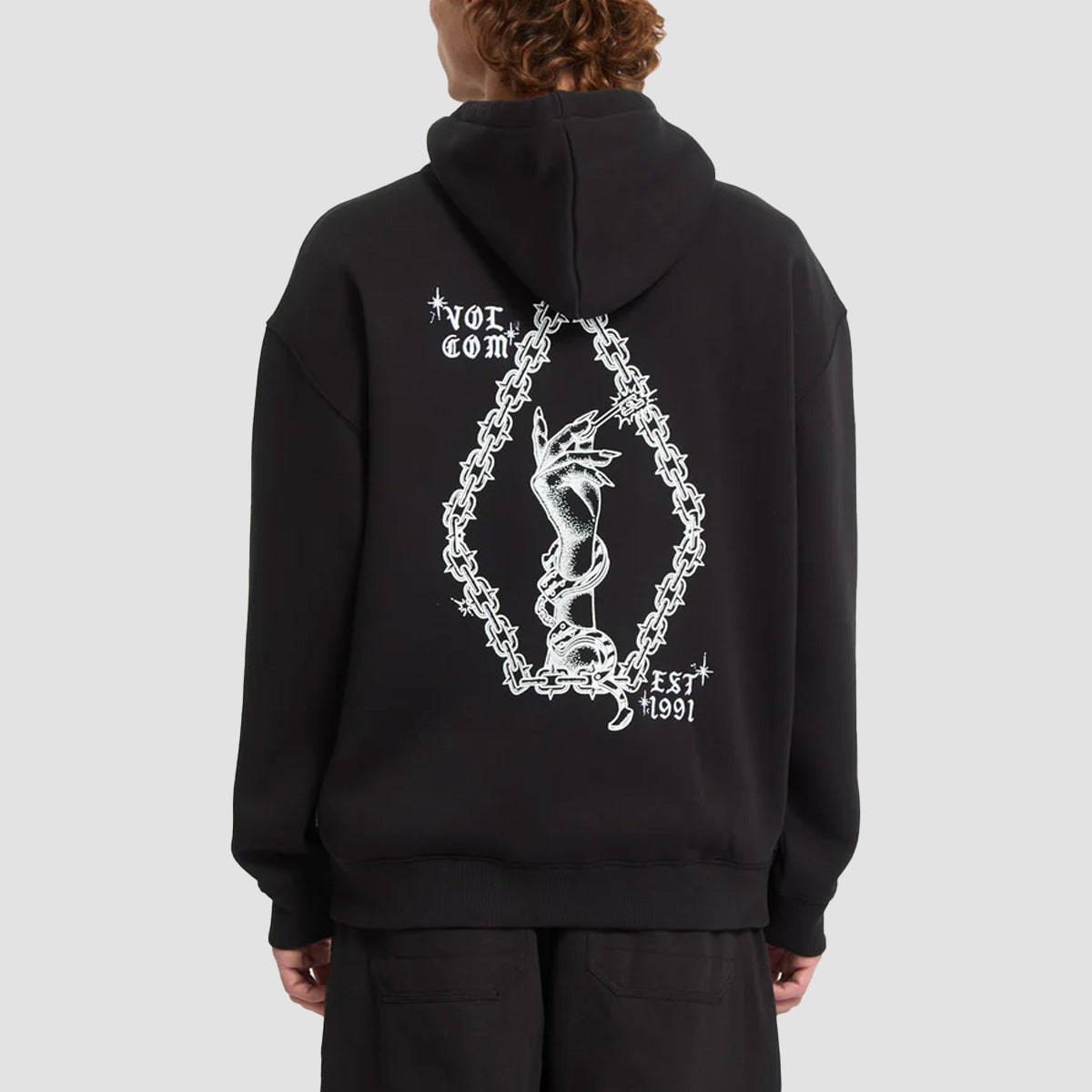 Volcom FA Daniel Shepard Pullover Hoodie Black