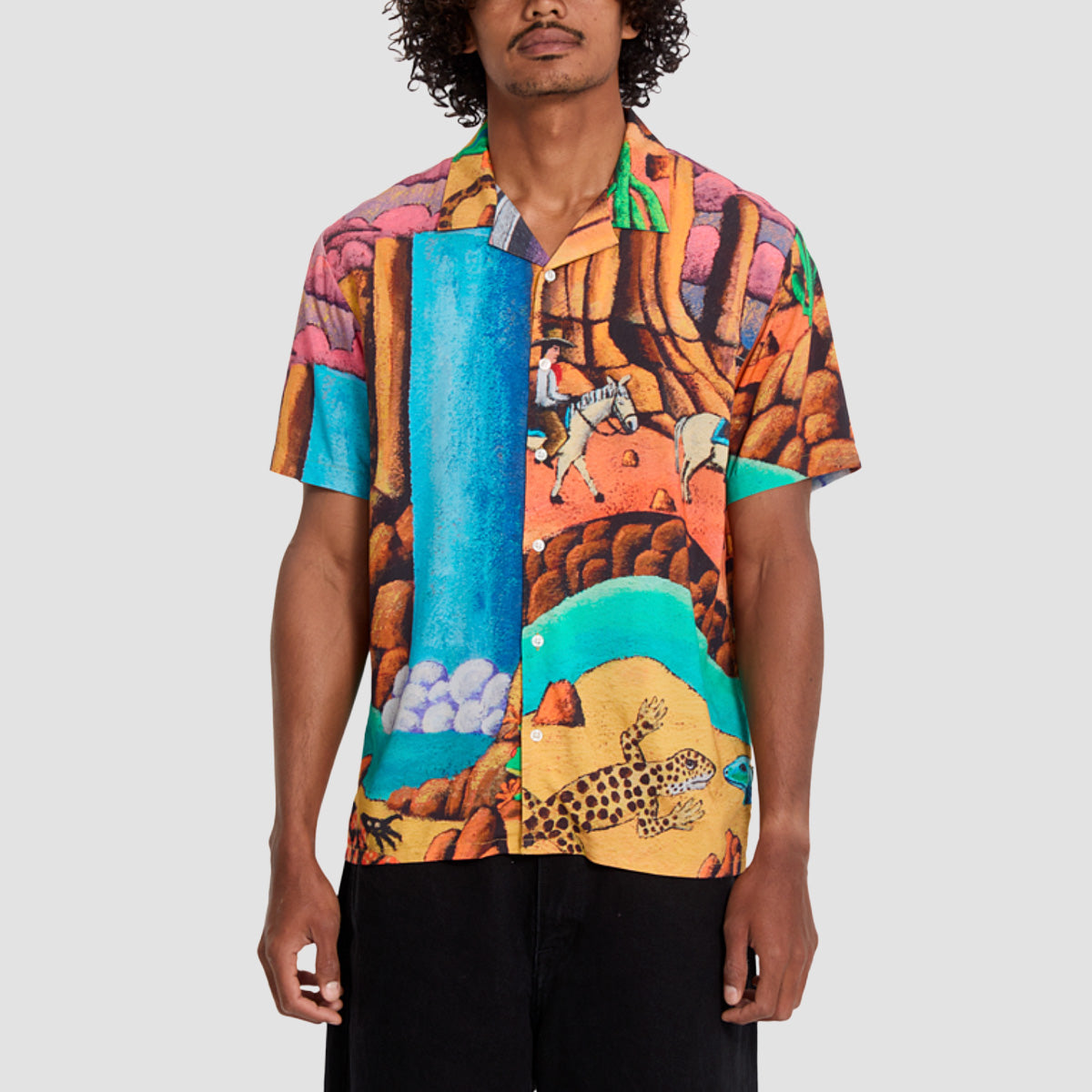 Volcom FA Mickey Mason Short Sleeve Shirt Multi