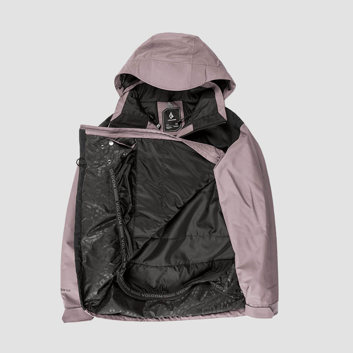 Volcom Fern Ins Gore-Tex Pullover Snow Jacket Dusty Lavender - Womens