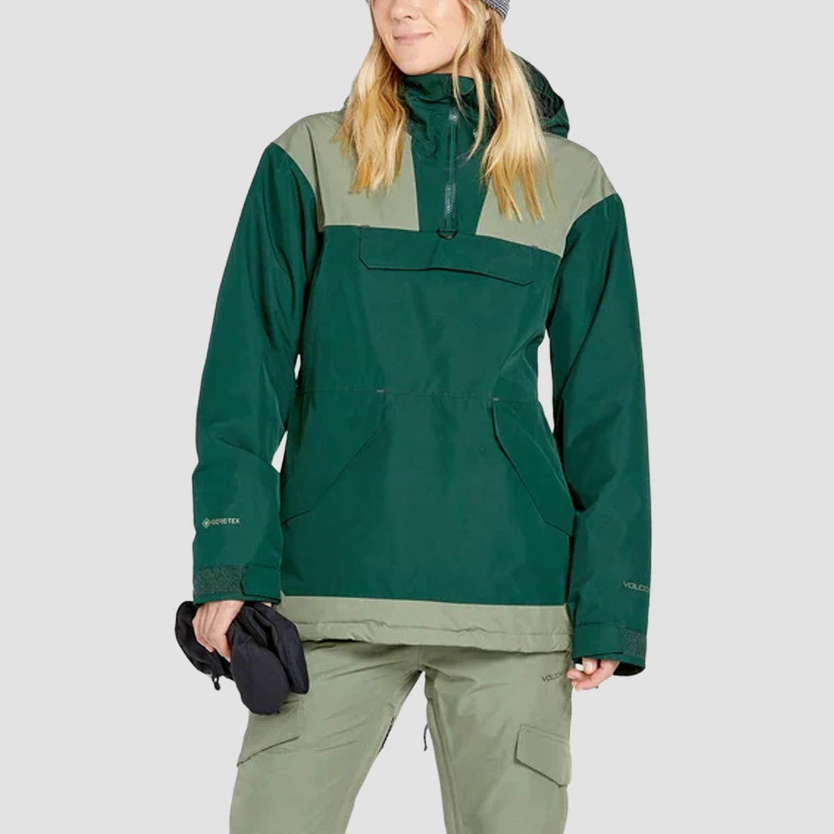 Volcom Fern Ins Gore-Tex Pullover Snow Jacket Scarab - Womens