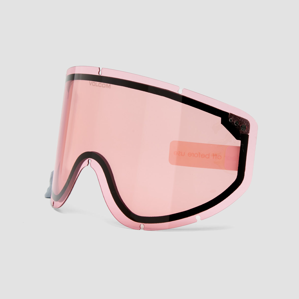 Volcom Footprints Snow Goggles Op Art/Gold Chrome + Bonus Lens Rose