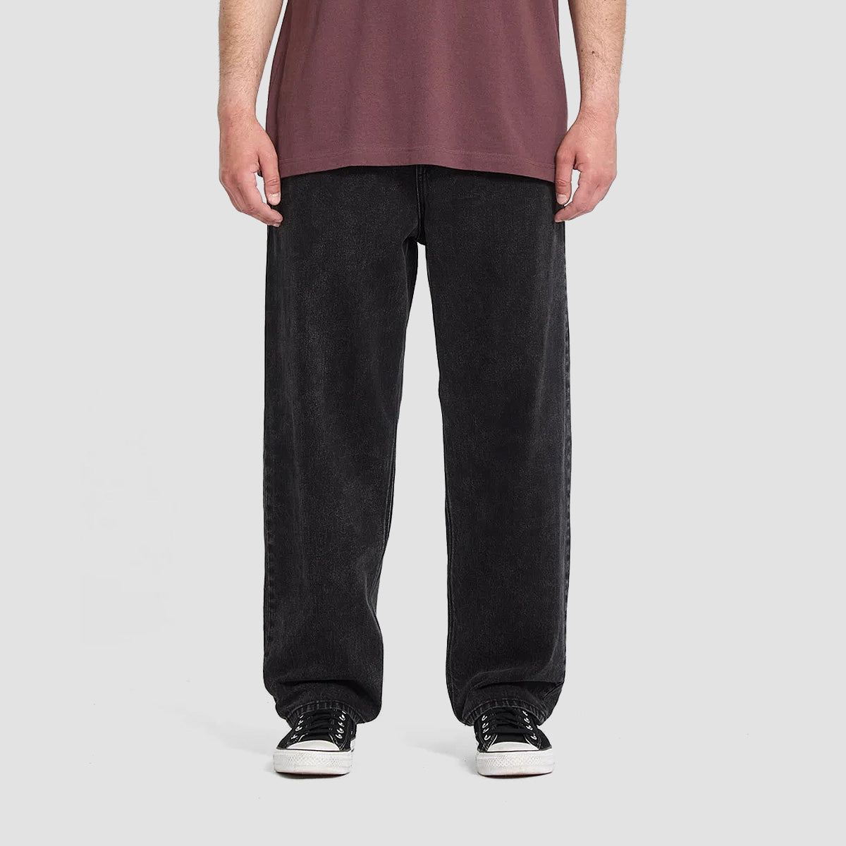 Volcom Freazy EW Loose Fit Jeans Blackity Black