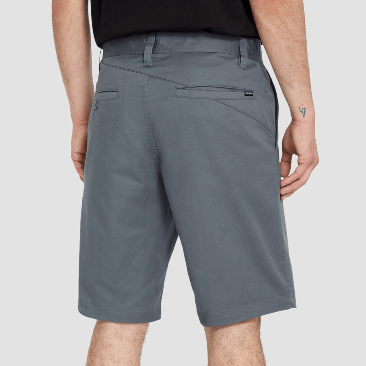 Volcom Frickin Modern Stretch 21" Chino Shorts Dark Slate