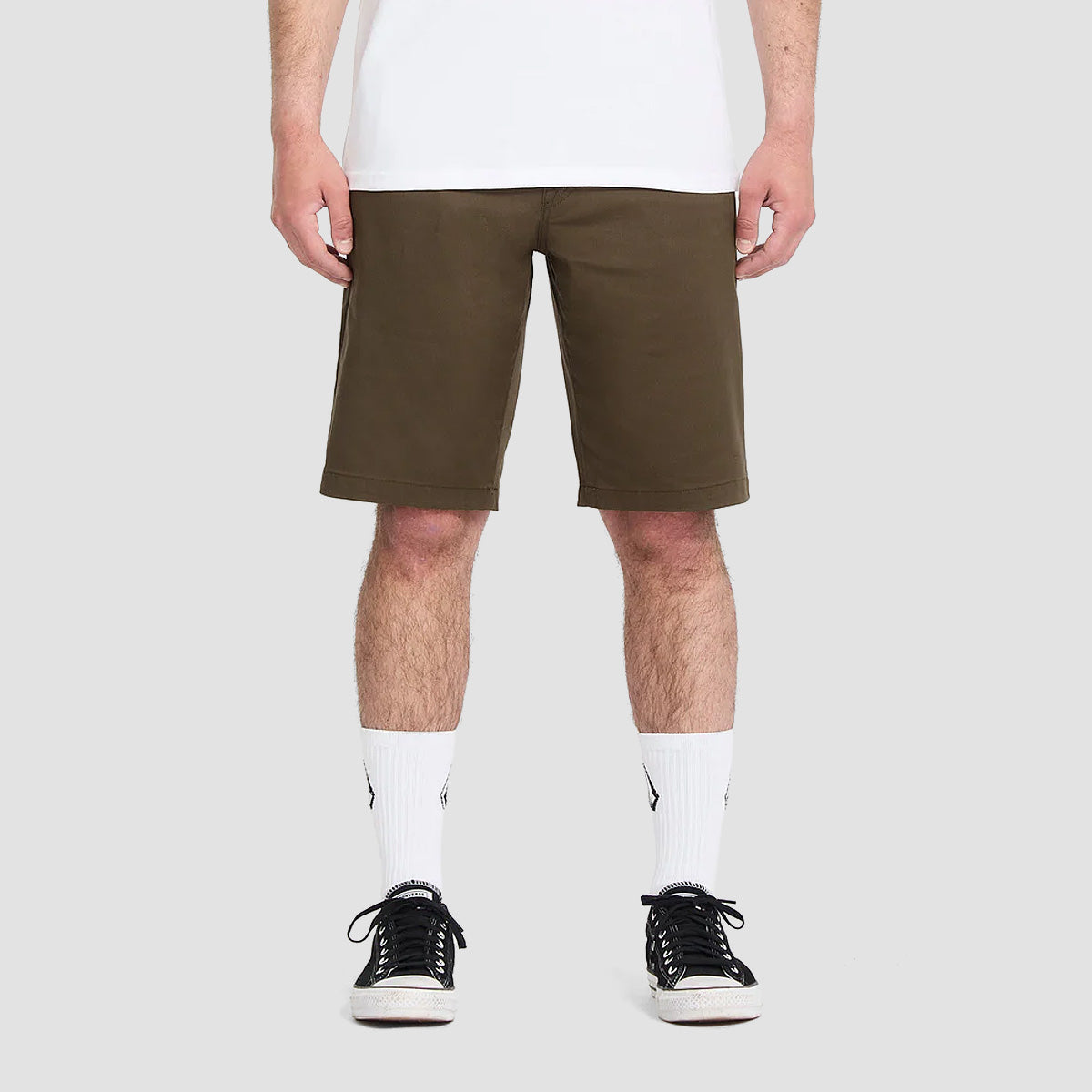 Volcom Frickin Modern Stretch 21" Shorts Sage Leaf