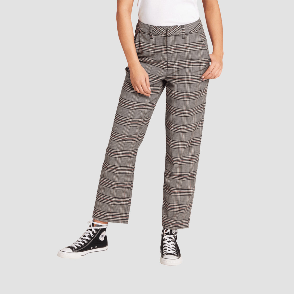 Volcom Frochickie Highrise Trousers Auburn - Womens