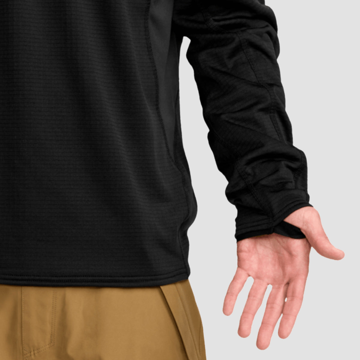 Volcom Gridlock Crew Neck Sweatshirt Black