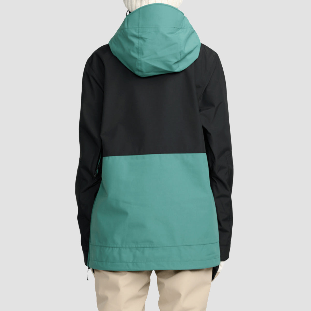 Volcom Harlan 10K Pullover Snow Jacket Spruce Green - Womens