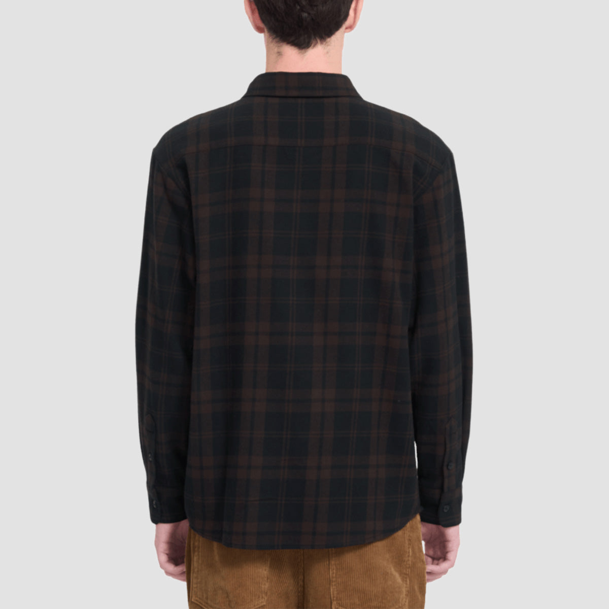 Volcom Hunkstone Longsleeve Shirt Cacao
