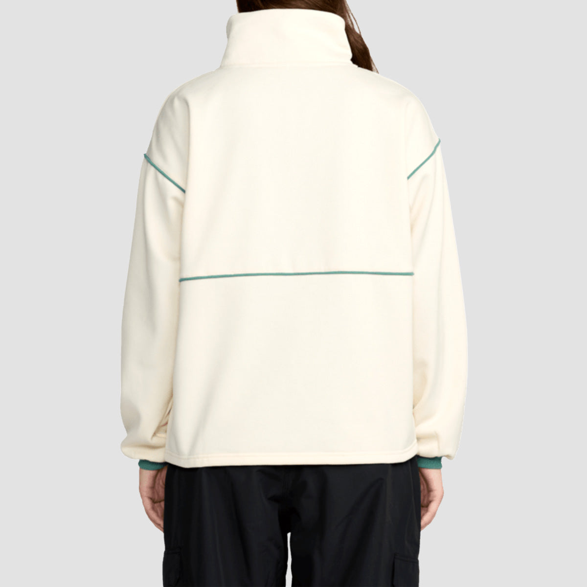 Volcom Hydro 1/4 Zip Snow Sweatshirt Bone - Womens