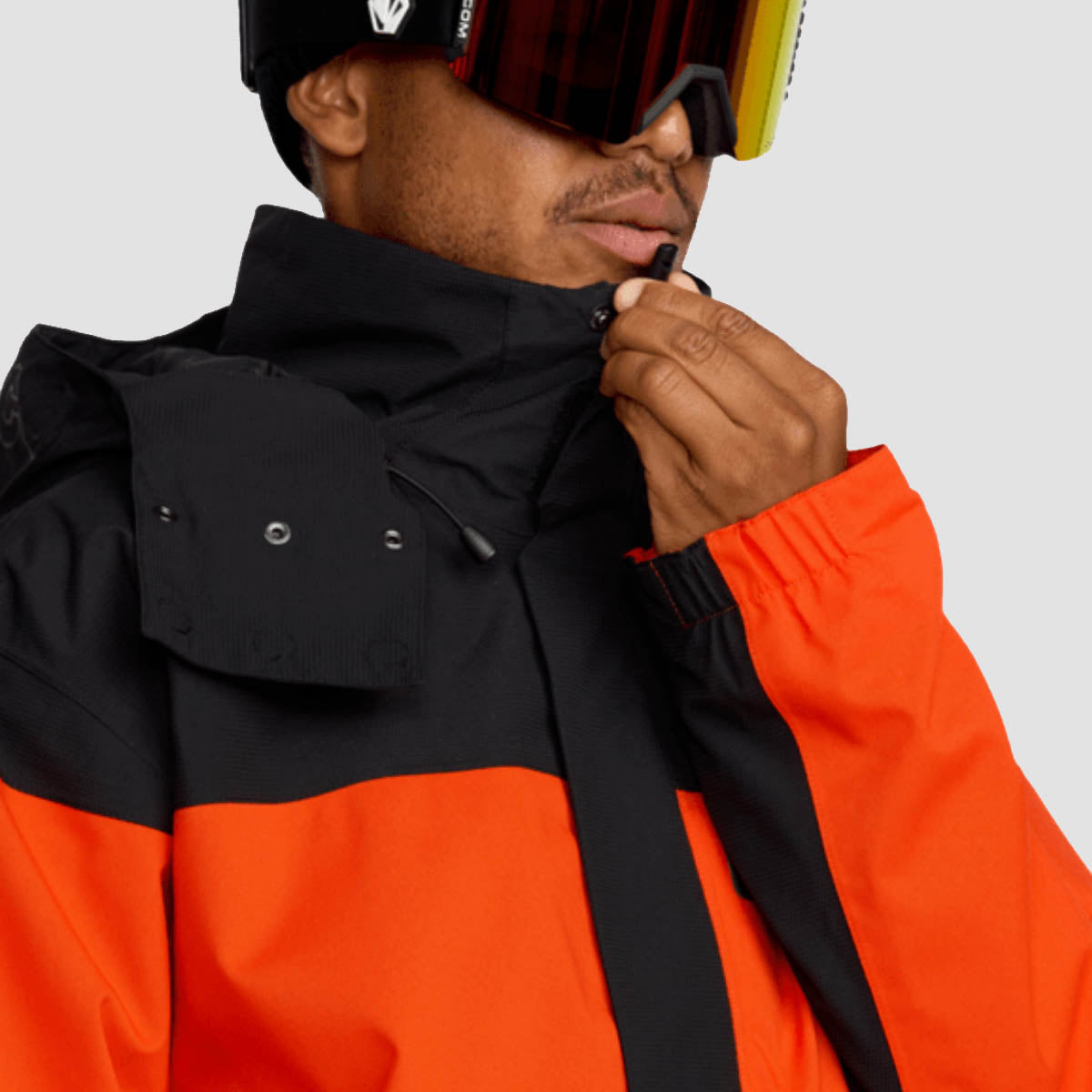 Volcom Kleveland 15K Snow Jacket Orange Shock