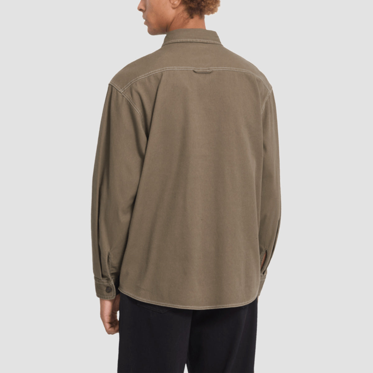Volcom Levelstone Longsleeve Shirt Earth