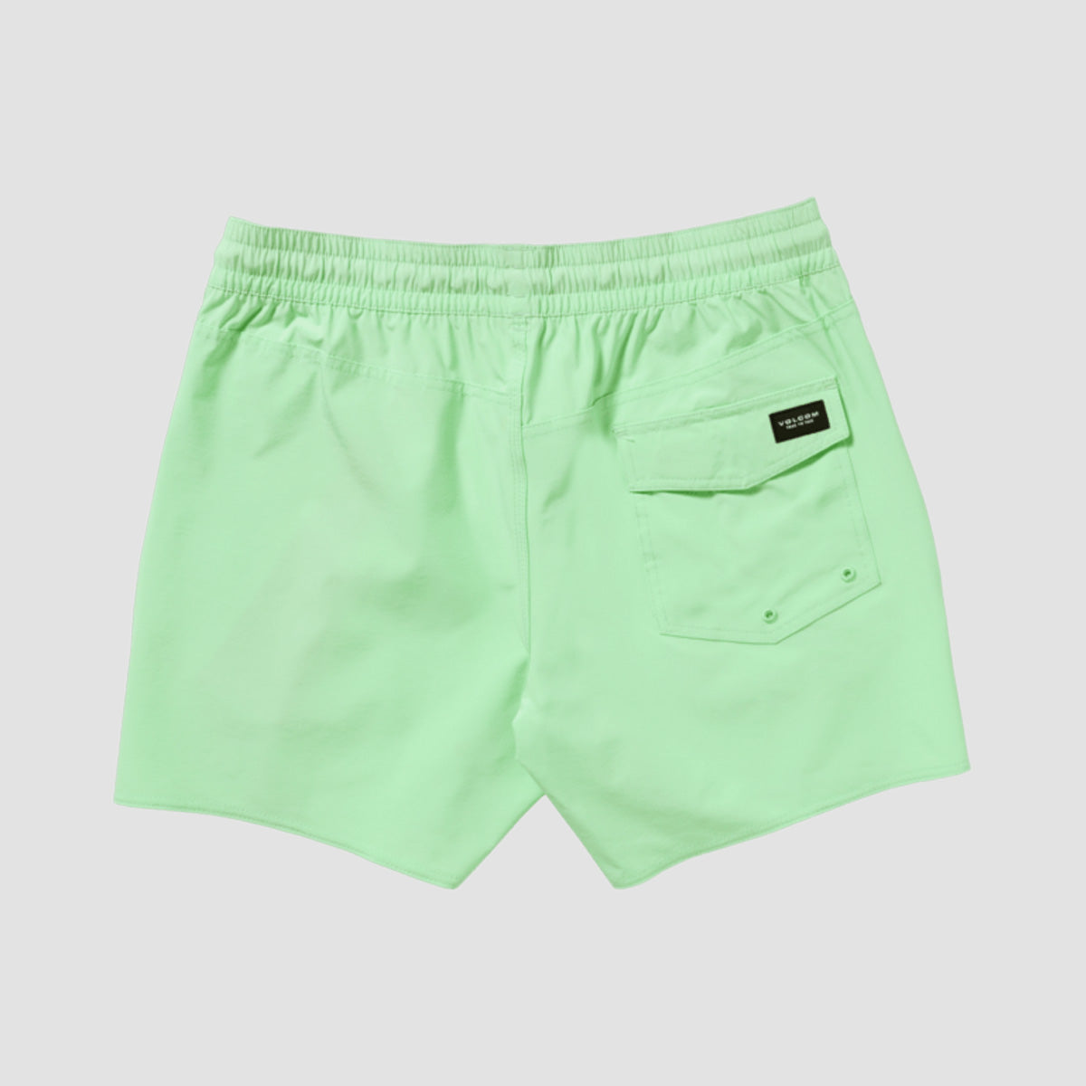 Volcom Lido Solid Trunk 16" Boardshorts Jade Cream