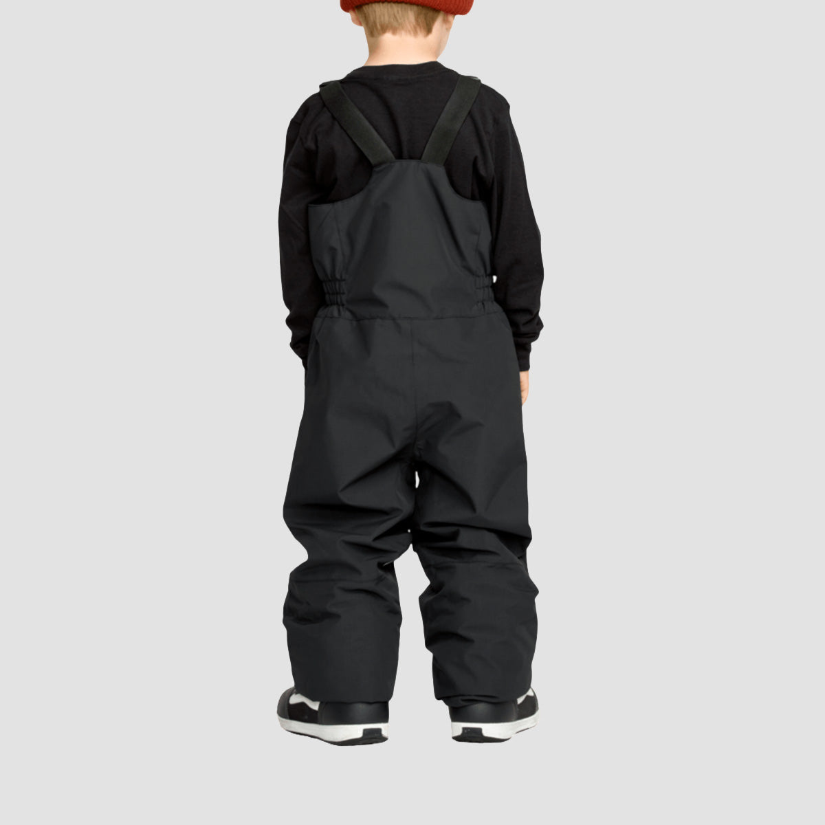 Volcom Little Flurry Ins Bib Overall Snow Pants Black - Kids