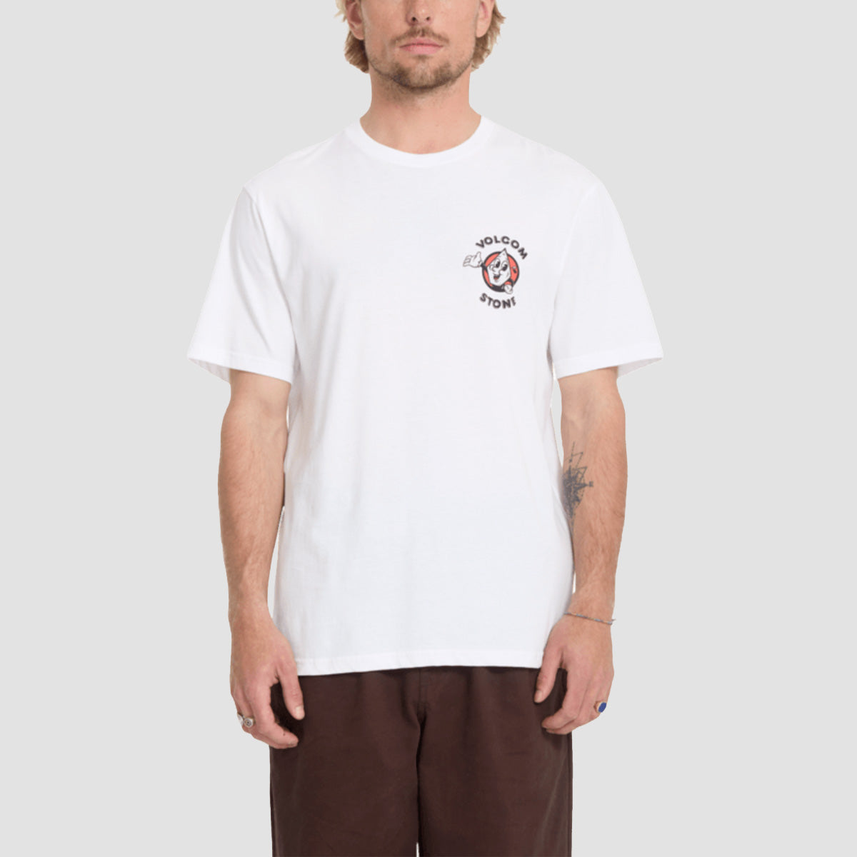 Volcom Miste Stone T-Shirt White