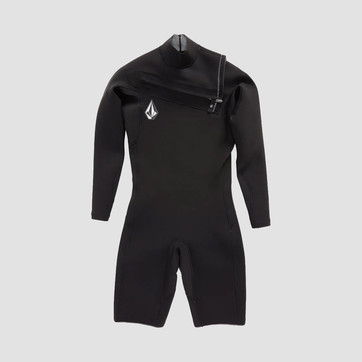 Volcom Modulator 2/2mm Longsleeve Springsuit Wetsuit Black