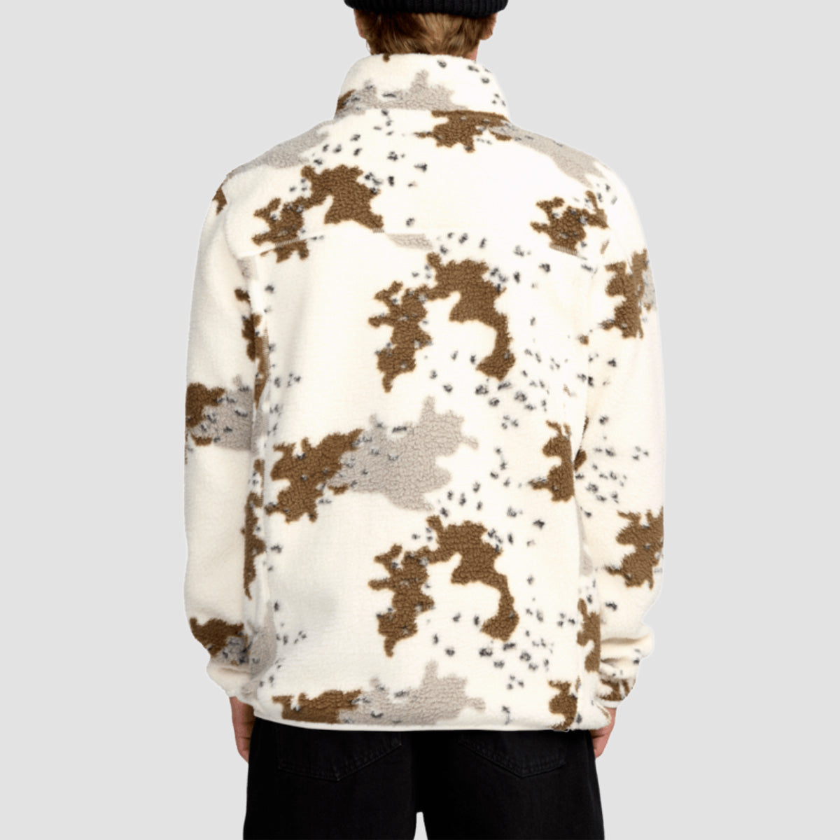 Volcom Nelson Sherpa Full Zip Jacket White