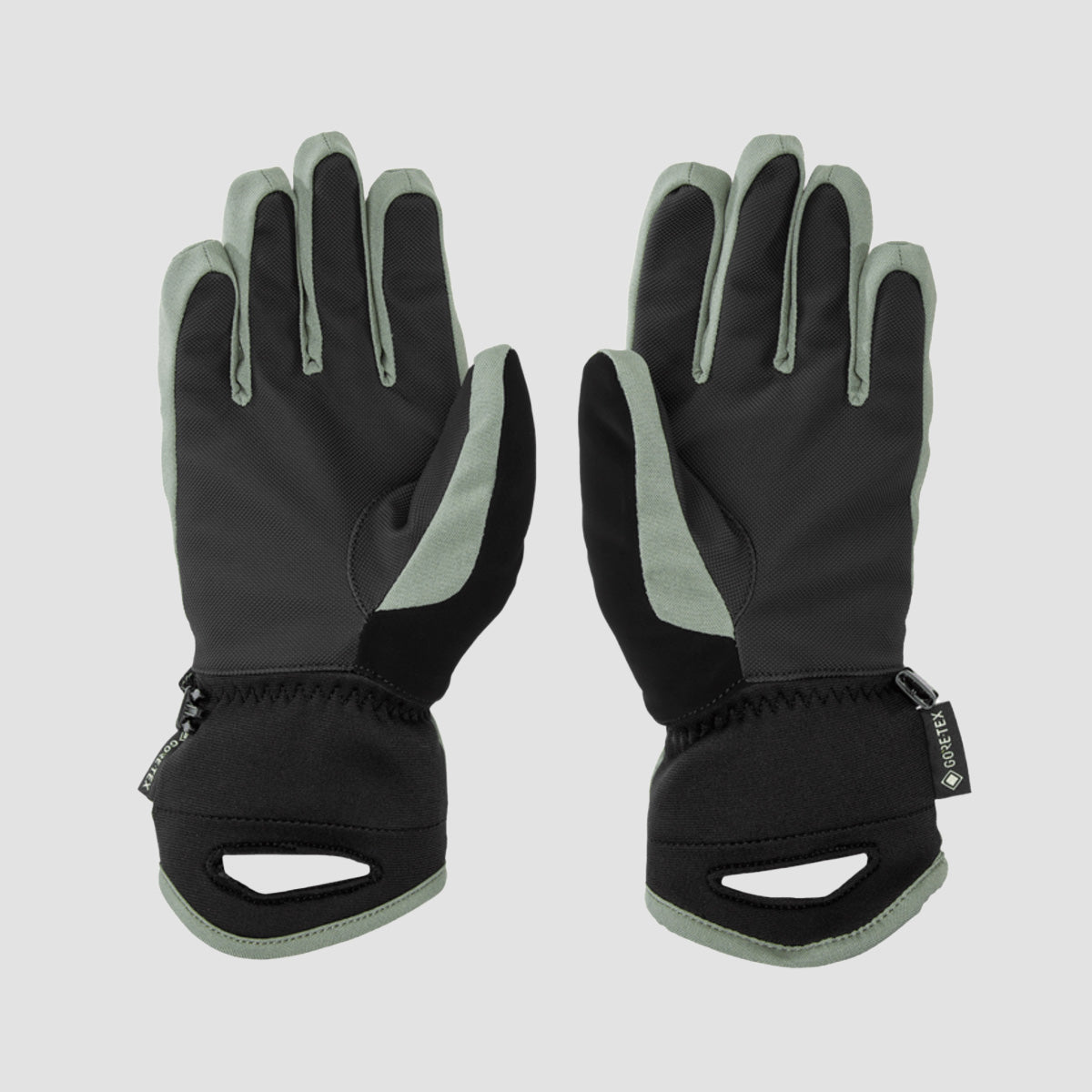 Volcom Peep Gore-Tex Snow Gloves Lichen Green - Womens