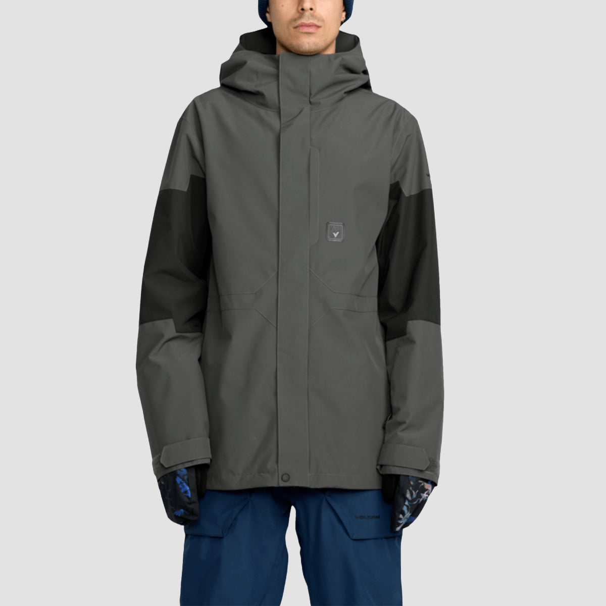 Volcom Primry Snow Jacket Dark Grey