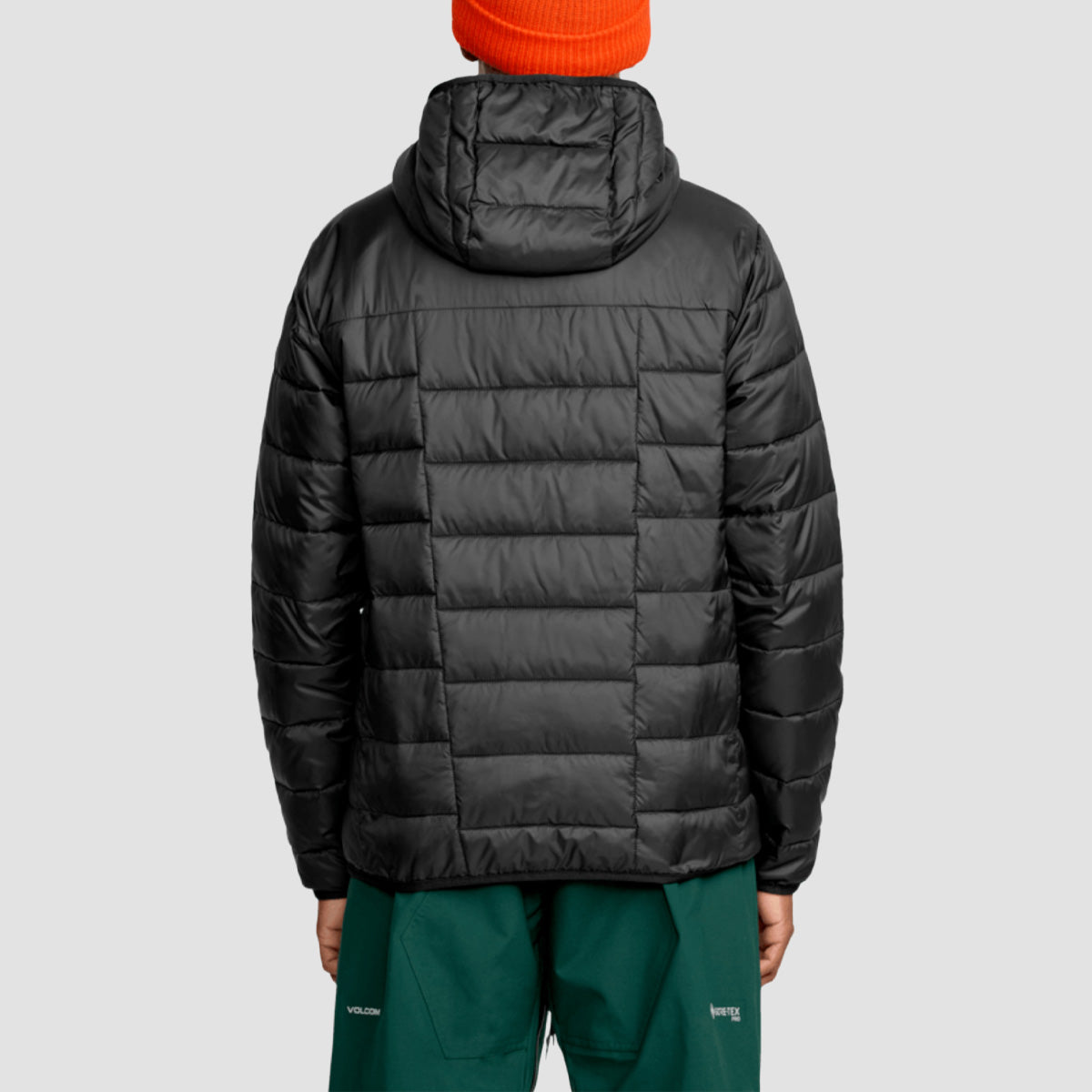 Volcom Puff Puff Hooded Jacket Black