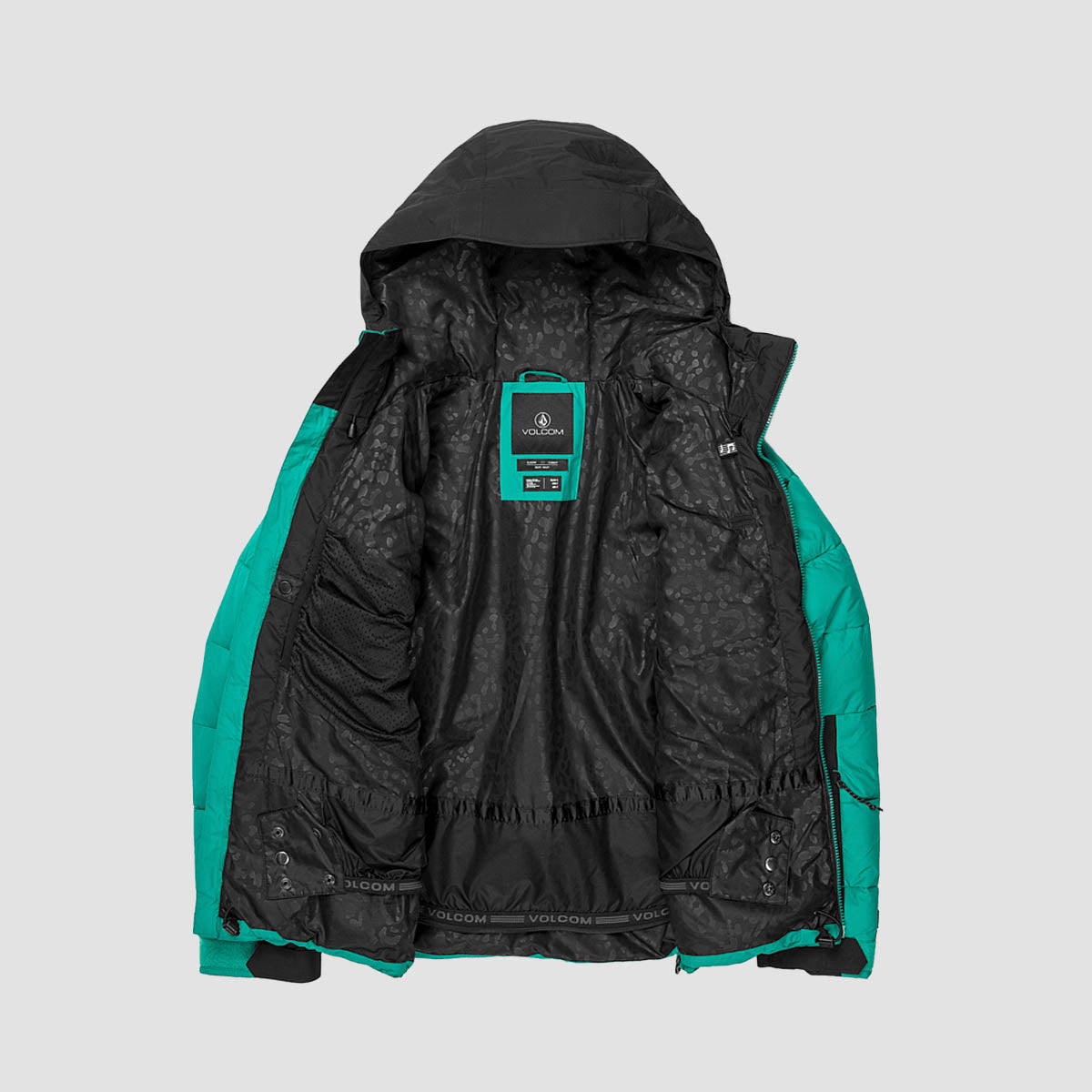 Volcom Puffleup 10K Snow Jacket Vibrant Green - Womens