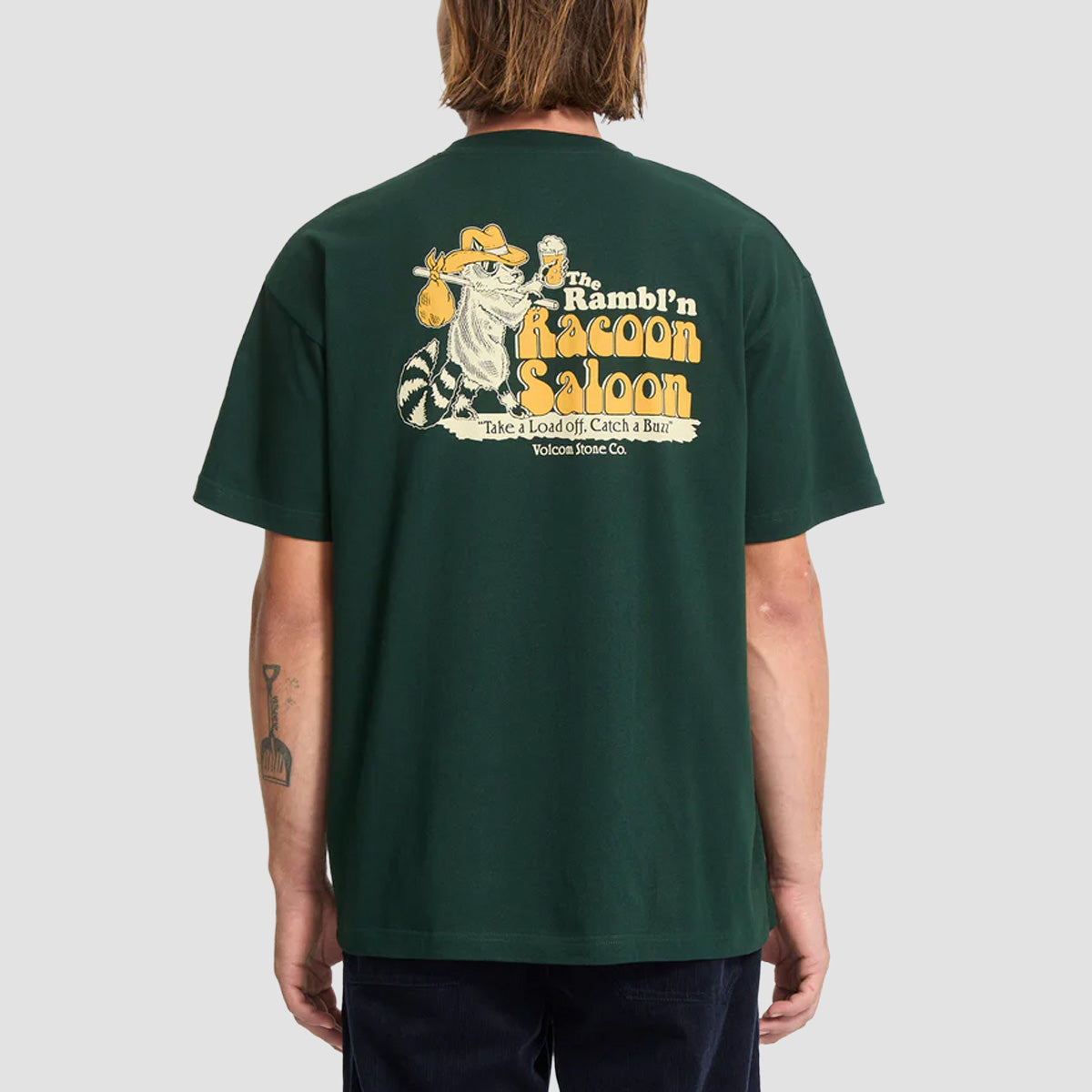 Volcom Racoon LSE T-Shirt Scarab