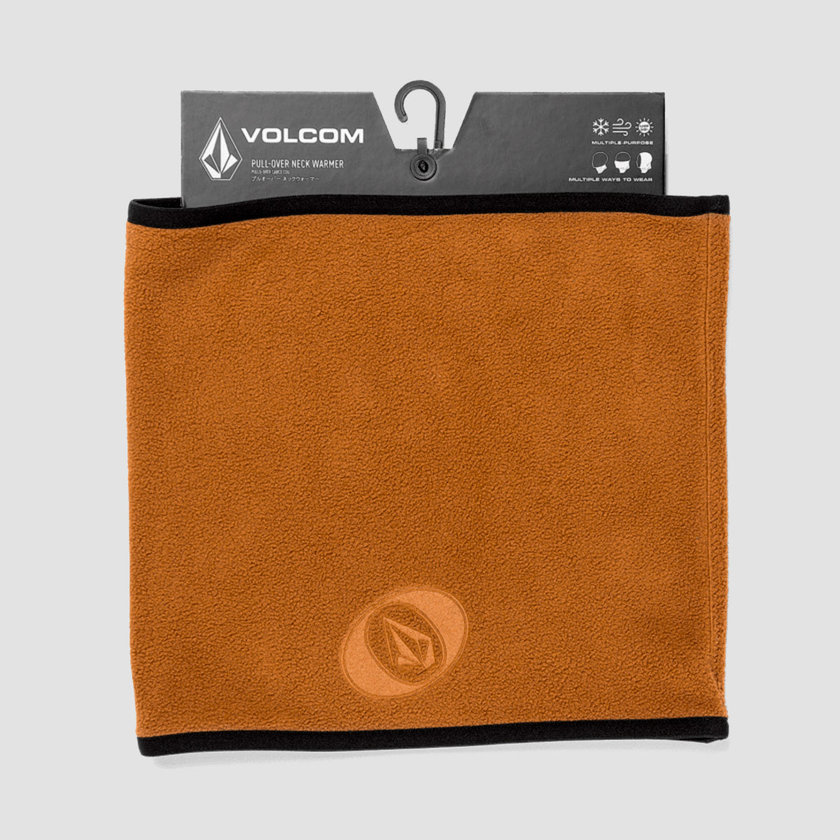 Volcom Removable Neckband Neckwarmer Caramel