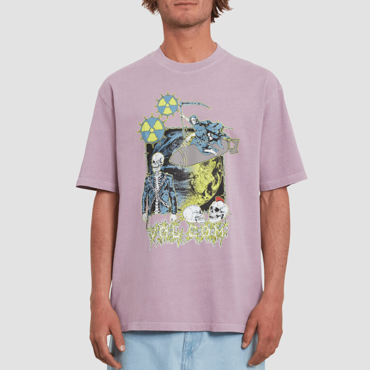 Volcom Richard French 2 FA Loose Fit T-Shirt Nirvana