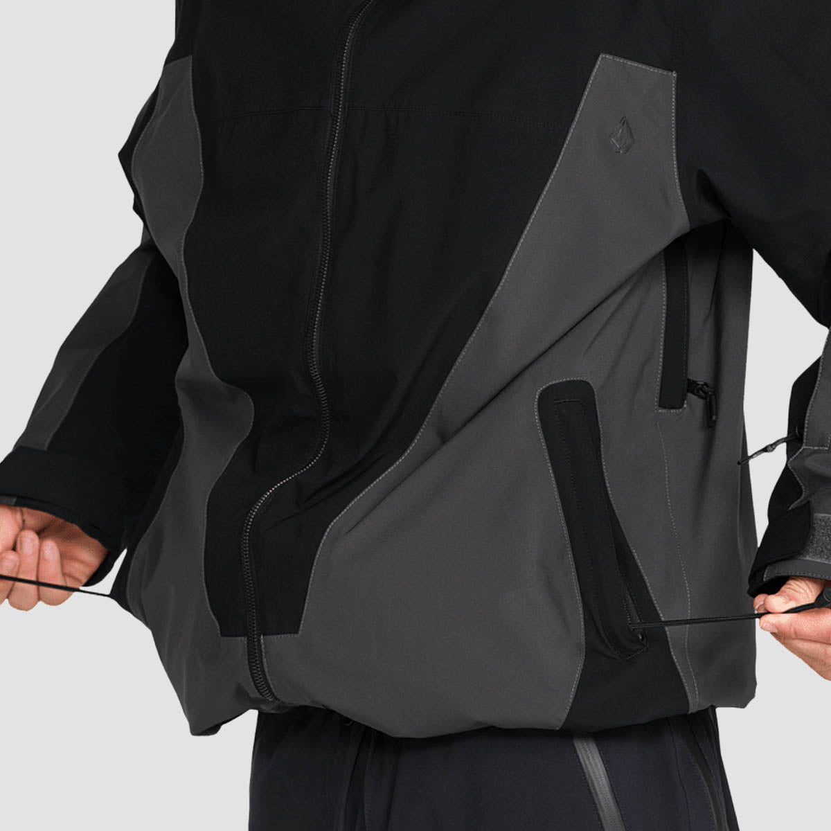 Volcom RNGE Stretch 30K Snow Jacket Black