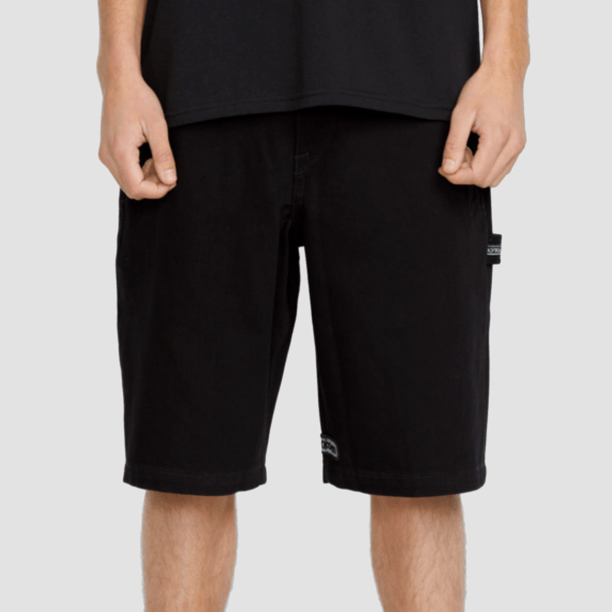 Volcom Sawhorse Denim Shorts Black