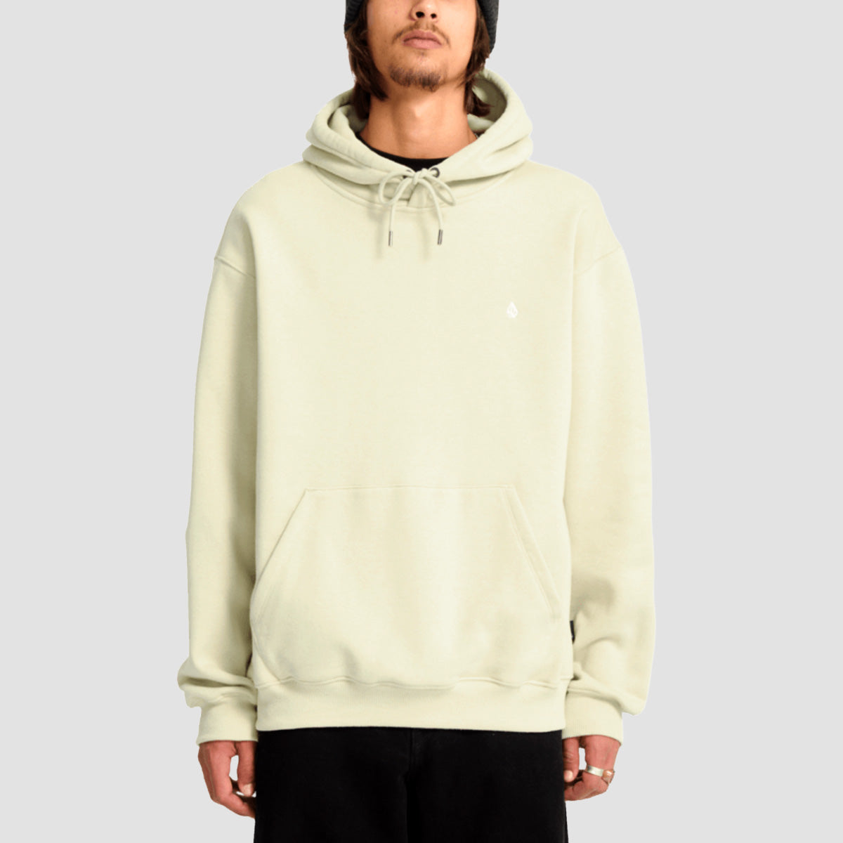 Volcom Single Stone Pullover Hoodie Light Beige