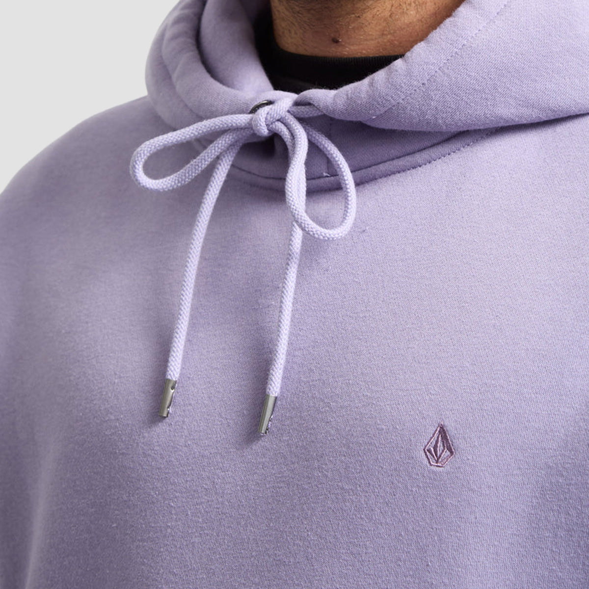 Volcom Single Stone PW Pullover Hoodie Purple Ash
