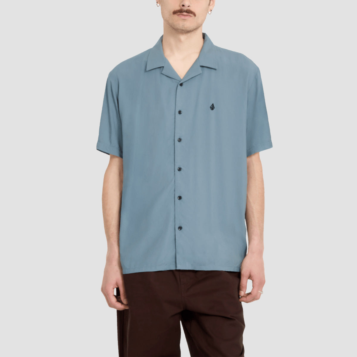 Volcom Single Stone Short Sleeve Shirt Tradewinds