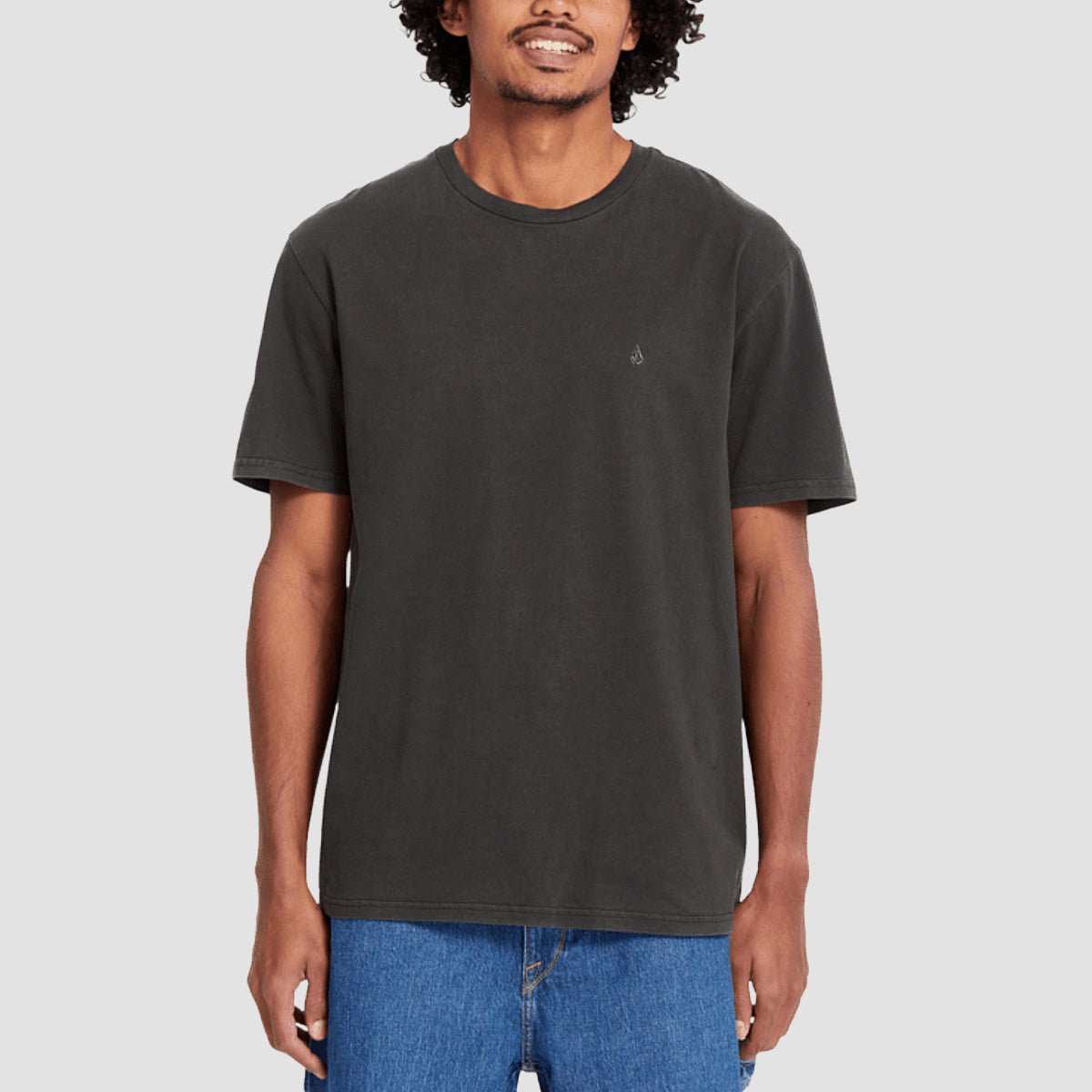 Volcom Solid Stone Emb T-Shirt Black