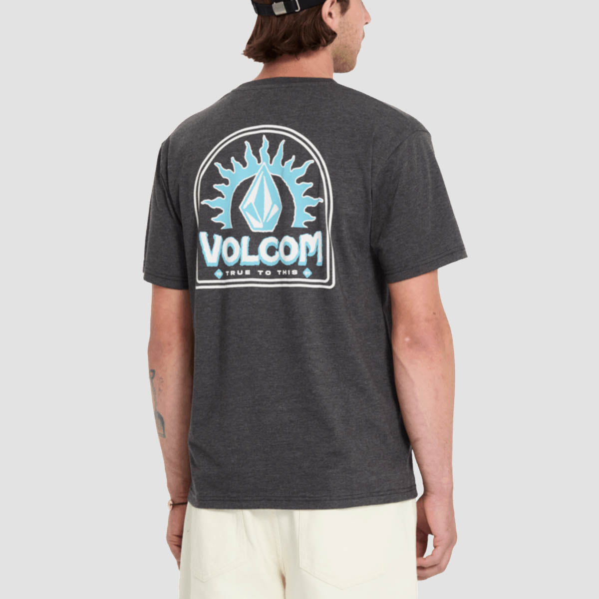 Volcom Solstice T-Shirt Heather Black