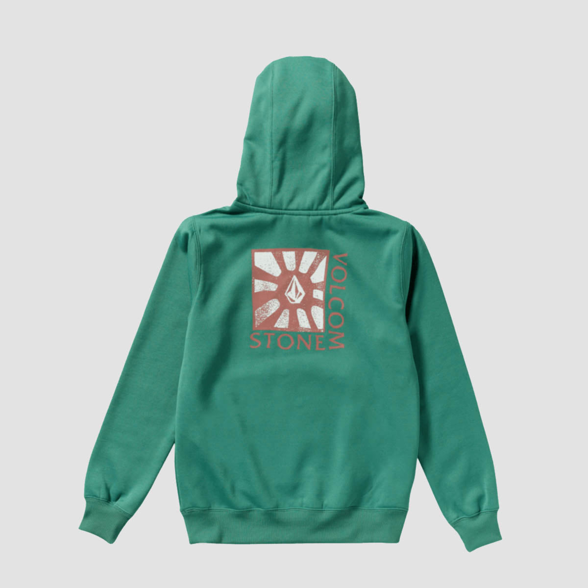 Volcom Stone Burst Hydro Snow Pullover Hoodie Spruce Green - Kids