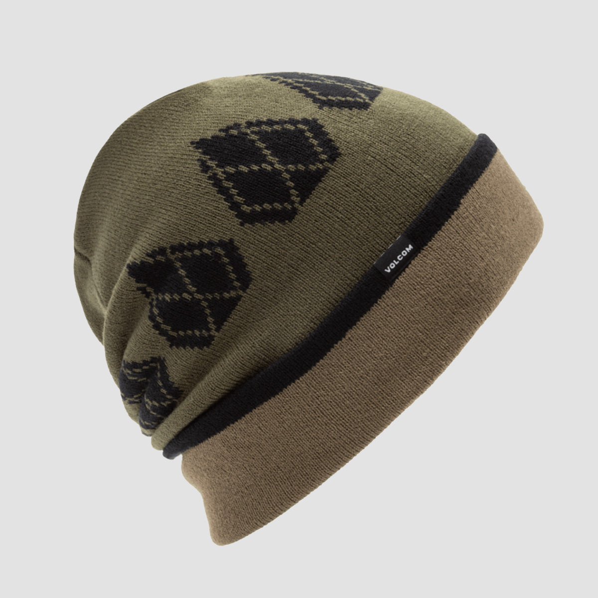 Volcom Stone Funk Beanie Dark Green