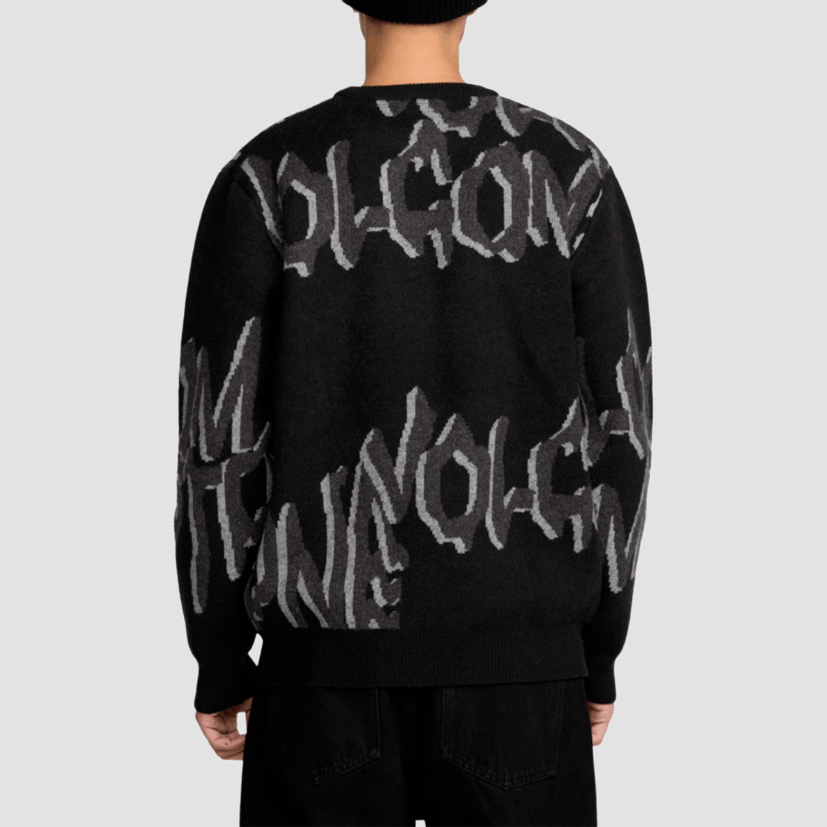 Volcom Stone Jacquard Sweater Black
