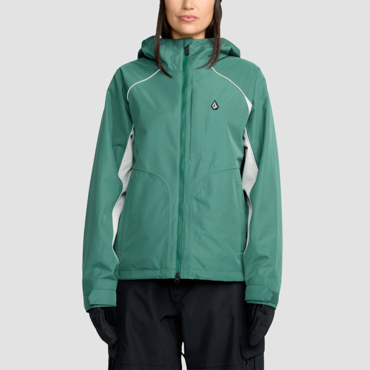 Volcom Stone Smokeshow 20K Snow Jacket Spruce Green - Womens