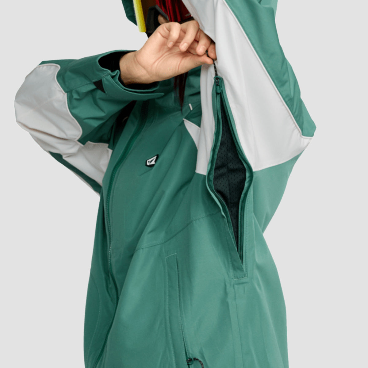 Volcom Stone Smokeshow 20K Snow Jacket Spruce Green - Womens