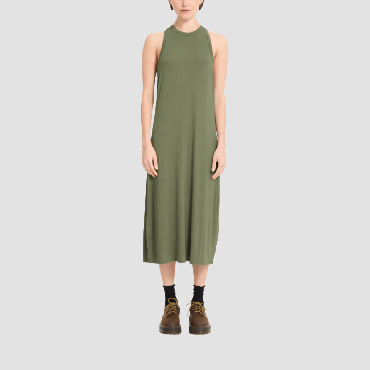 Volcom Stonelight Dress Bayleaf - Womens