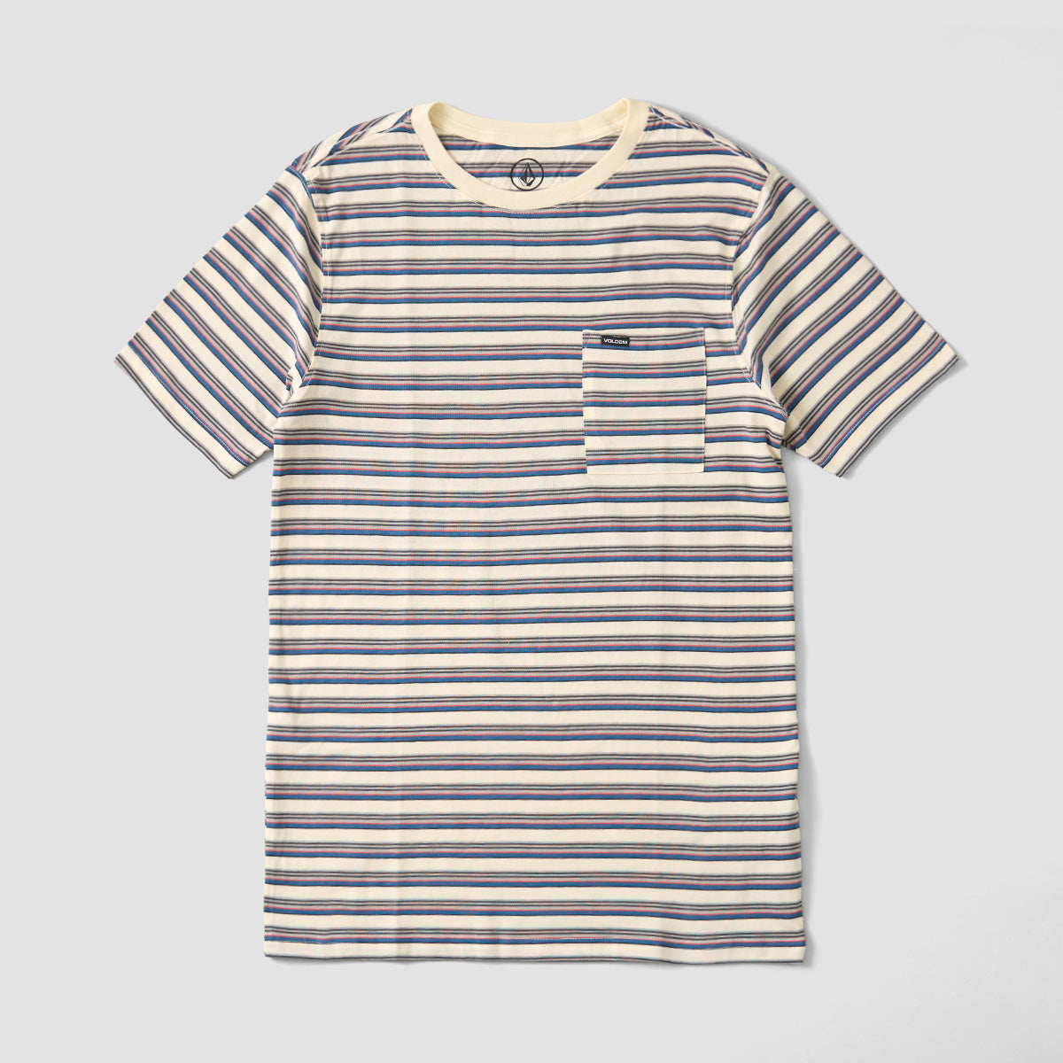 Volcom Sylvan Crew T-Shirt White Flash