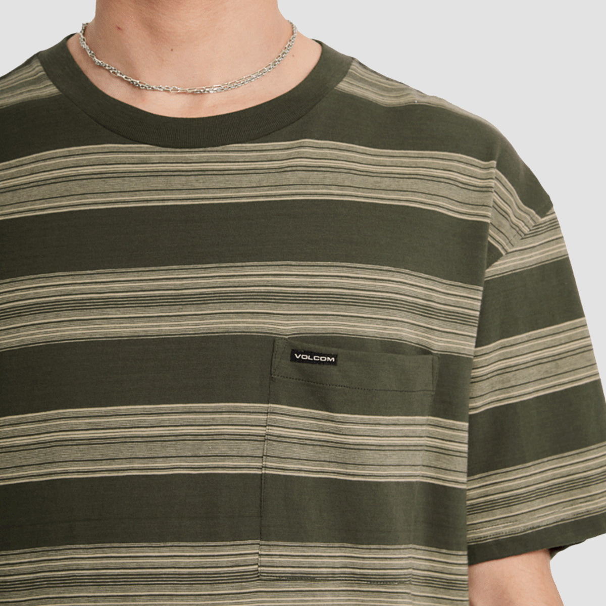 Volcom Twilight Crew T-Shirt Squadron Green