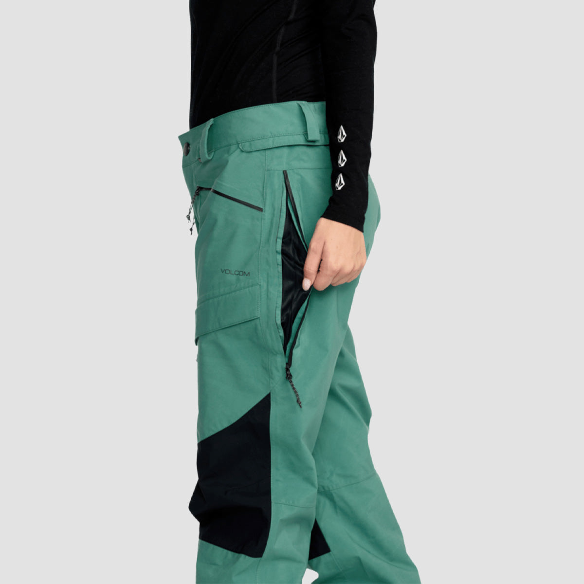 Volcom V.Co AT Stretch Gore-Tex Snow Pant Spruce Green - Womens