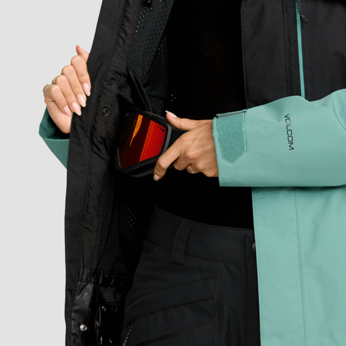 Volcom V.Co Eras Ins Gore-Tex Snow Jacket Arctic Blue - Womens