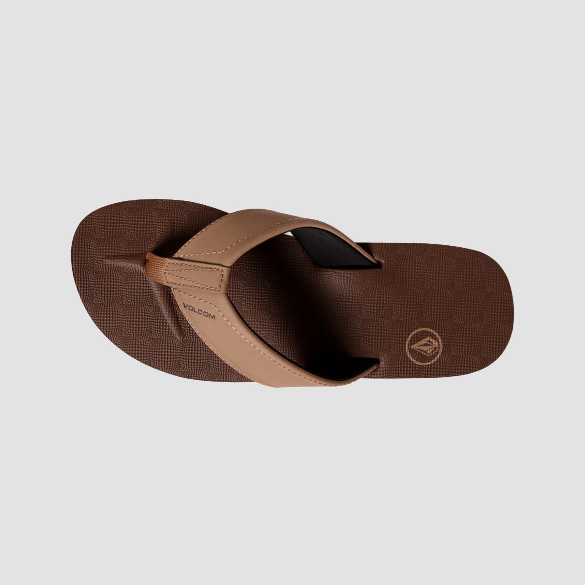 Volcom Victor Sandals Brown Khaki