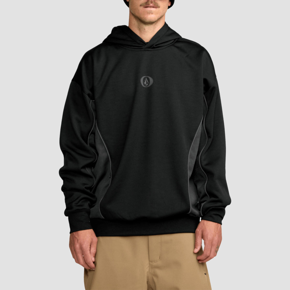 Volcom Vital Hydro Snow Pullover Hoodie Black